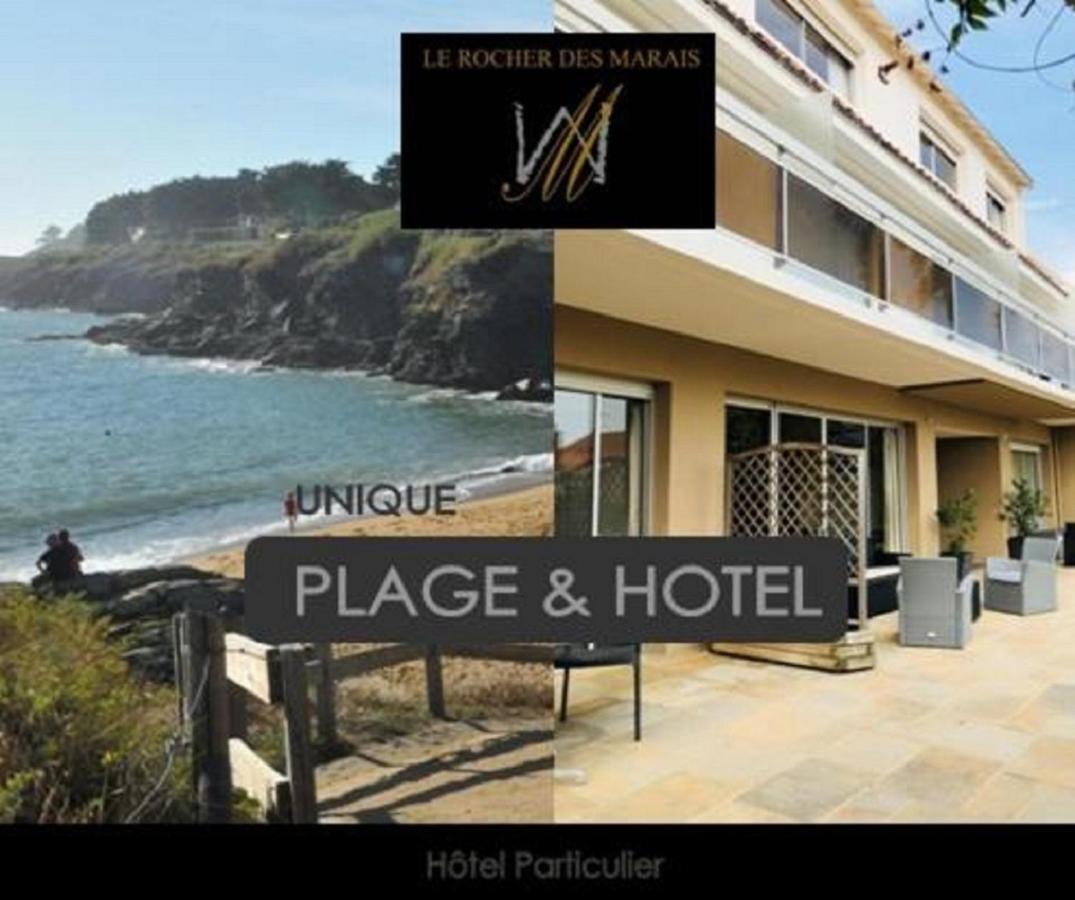 Hotel Particulier Le Rocher Des Marais "Proximite Plage & Vue Mer Pour Certains Hebergements" Pornic Eksteriør billede